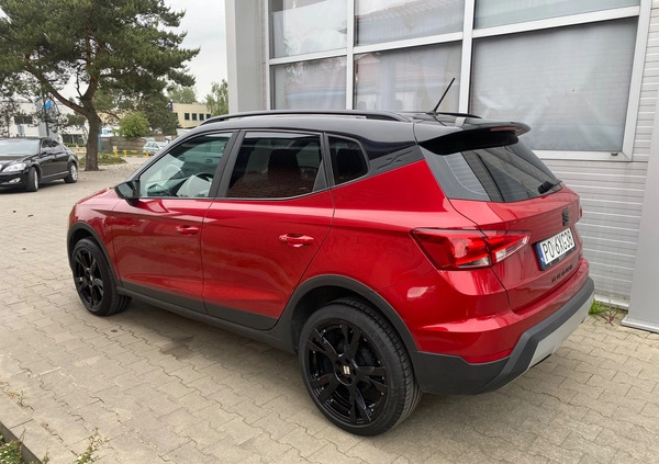 Seat Arona cena 59900 przebieg: 45900, rok produkcji 2019 z Poznań małe 137